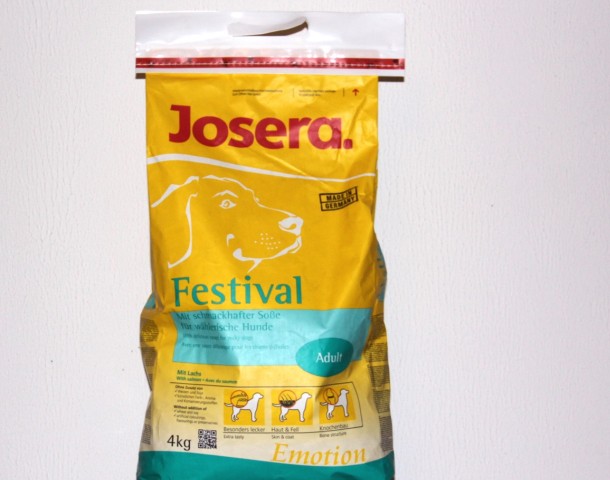 Bild 1: Josera Festival Trockenfutter mit Lachs