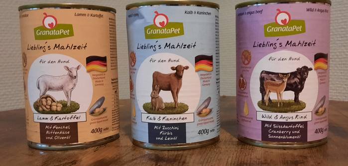 GranataPet Liebling`s Mahlzeit im kleinen Hundefuttertest