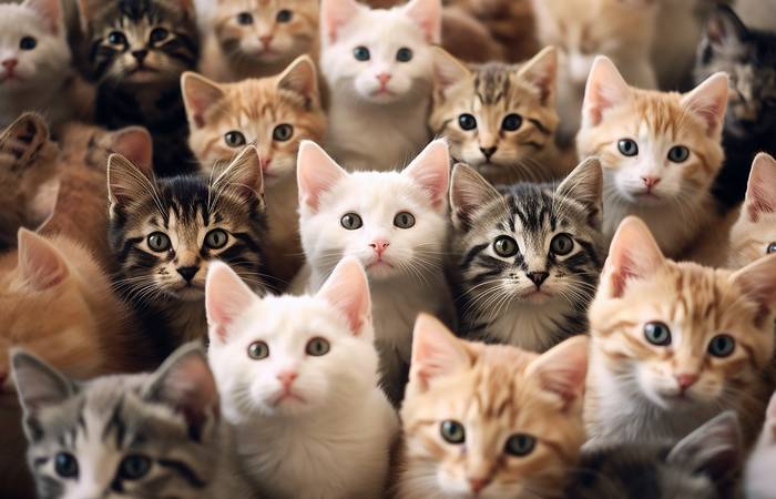Kitten sind in ihrer Sozialisierungsphase besonders aufnahmebereit für neue Erfahrungen. (Foto: AdobeStock - 611350530 garpinina)