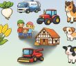 Bunte i.m.a-Tattoos vermitteln Kindern Landwirtschaft spielerisch direkt auf (Foto: i.m.a - information.medien.agrar e.V.)